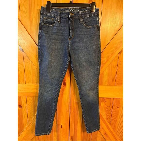 Universal Thread Jeans Women's 8/29S Blue High Rise Skinny Stretch Denim (2343) - Picture 1 of 10